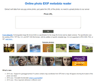 Tablet Screenshot of findexif.com